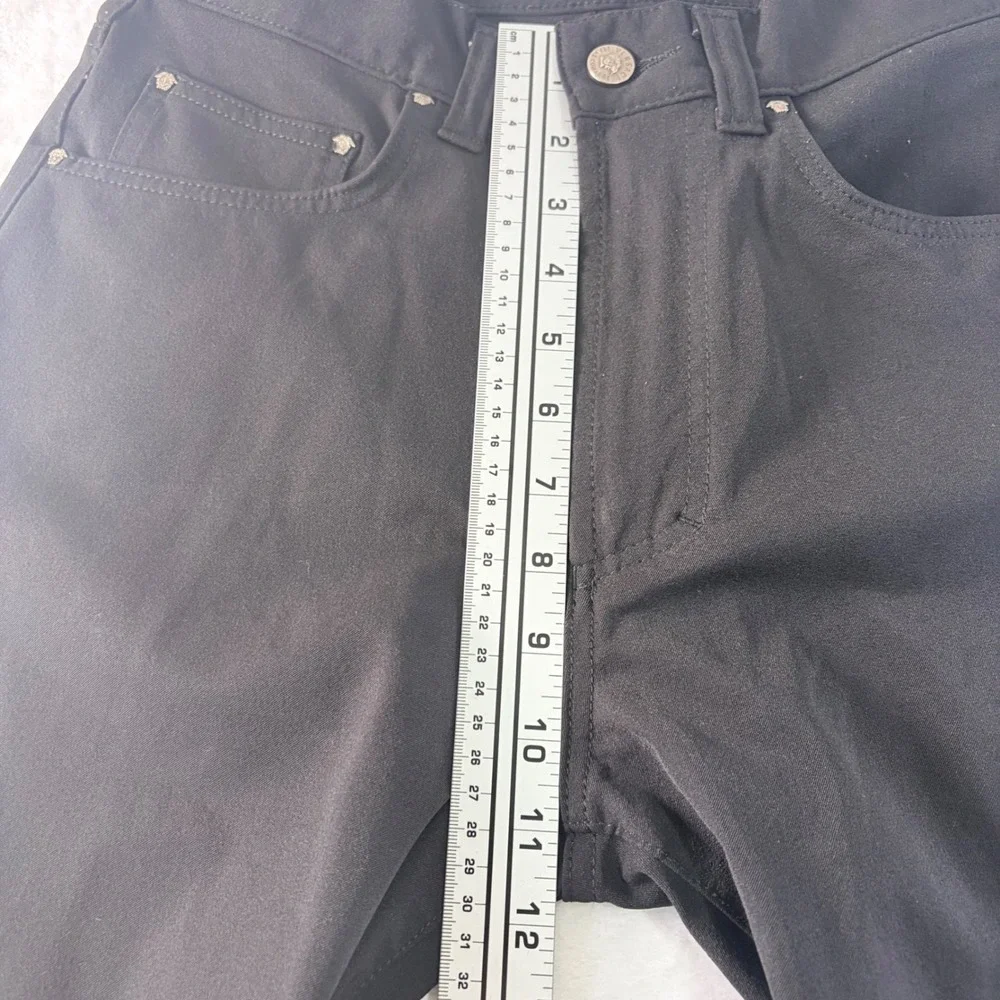 Versace Jeans Couture Trousers Black Medusa Hardware‎ Size 31 45